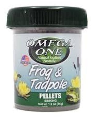 Omega One Omega One Frog & Tadpole Pellets 1.2 oz