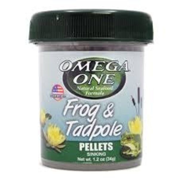 Omega One Omega One Frog & Tadpole Pellets 1.2 oz