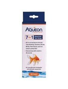 Aqueon Aquaeon 7 in 1 Aquarium Test Strips 50 count
