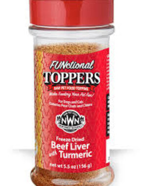  NW Naturals Functional Topper Freeze Dried Beef Liver With Tumeric 4oz