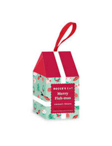 Bocce's Bocce's Merry Fishmas Salmon & Seaweed Cat Treat 1 oz