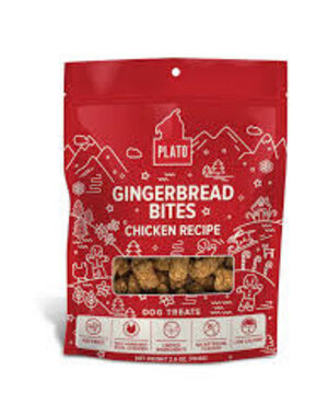 Plato Pet Treats Plato Gingerbread Bites Chicken Recipe 2.5oz