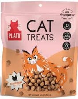Plato Pet Treats Plato Cat Treats Chicken Recipe 2.5oz