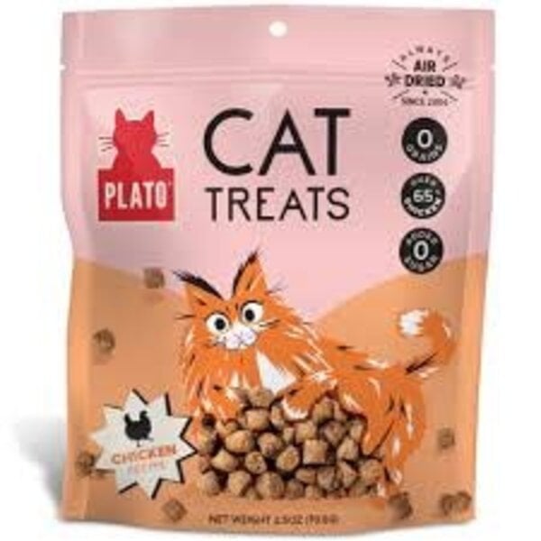 Plato Pet Treats Plato Cat Treats Chicken Recipe 2.5oz
