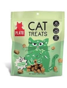 Plato Pet Treats Plato Cat Treats Chicken & Catnip Recipe 2.5oz