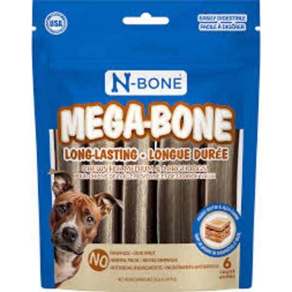 NPIC NPIC N-Bone  Mega-bone Peanut Butter And Jelly 6pk 476g