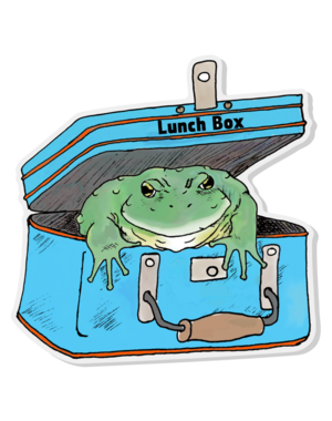 Leaky Inkwell Lunch Box Magnet
