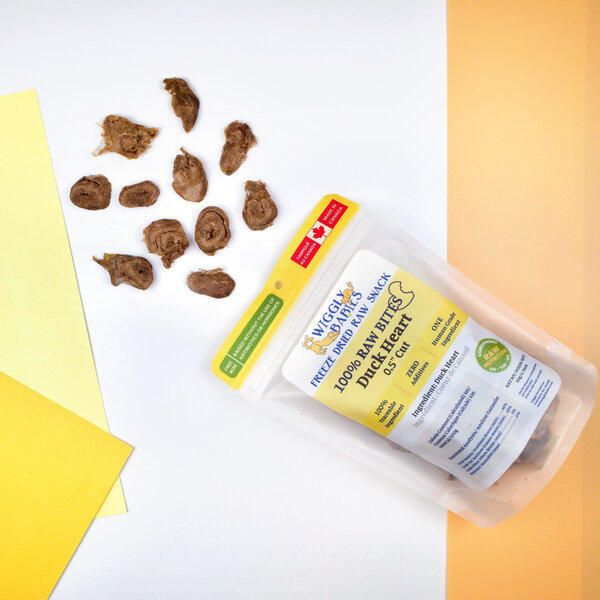Wiggly Babies Wiggly Babies Freeze Dried Duck Heart 50g