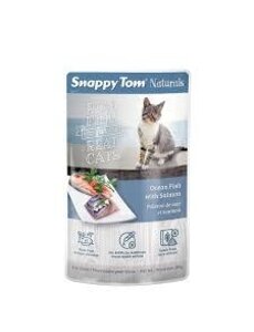 snappy tom Snappy Tom Naturals Ocean Fish With Salmon 3.5oz Pouch