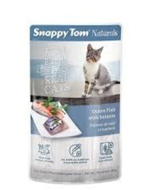 snappy tom Snappy Tom Naturals Ocean Fish With Salmon 3.5oz Pouch