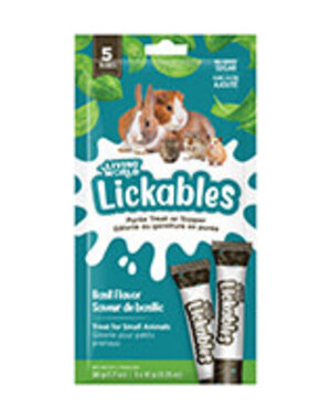 Living World Living World Lickables Basil Flavour 5x 10g