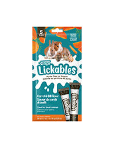 Living World Living World Lickables Carrot & Dill  Flavour 5x 10g