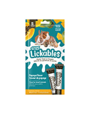 Living World Living World Lickables Papaya Flavour 5x 10g