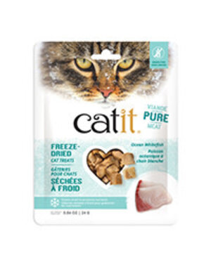 CatIt Catit Freeze Dried Cat Treat- Ocean Whitefish 1 oz