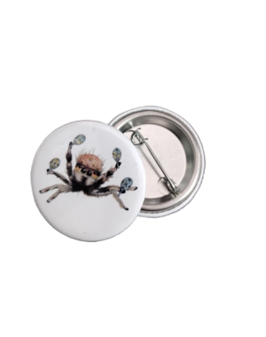  Spider Button Pin