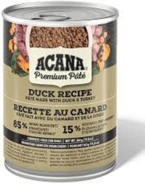 Acana Acana Premium Pate Duck  Recipe 12.8oz