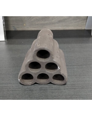 Fish  Head Ceramics Shrimp Cave 6 Stack  Small 2-3"