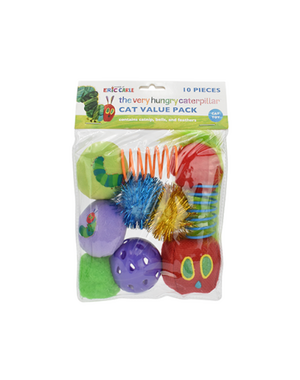 Multipet Products MultiPet Hungry Caterpillar Cat Toy Variety Pack 10pc