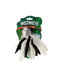 SmartyKat Instincts Zingy Zebra Toss & Chase