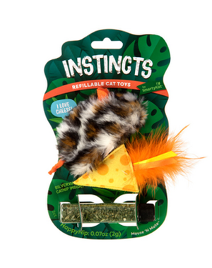 SmartyKat Instincts Mouse N Mate Refillable Mouse