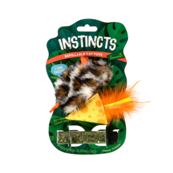 SmartyKat Instincts Mouse N Mate Refillable Mouse