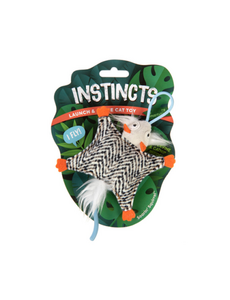 SmartyKat Instincts Soarin Squirrel Crinkle Launch