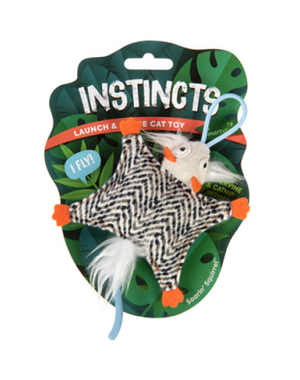 SmartyKat Instincts Soarin Squirrel Crinkle Launch