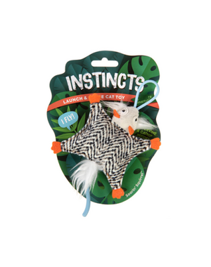 SmartyKat Instincts Soarin Squirrel Crinkle Launch