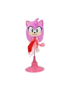  Multi Pet Sonic the Hedgehog Swatter Cat Toy- Pink  9"