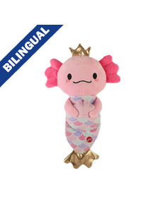 Spot-Ethical Spot Axolotl Mermaid 10"