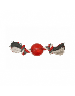 Spot-Ethical Play Strong Rubber Ball 3.25" w/Rope