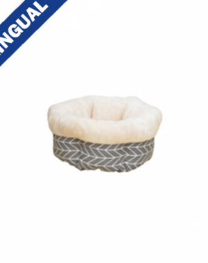 Pet Pals Pet Pals Round Pet Bed with Boho Patterns