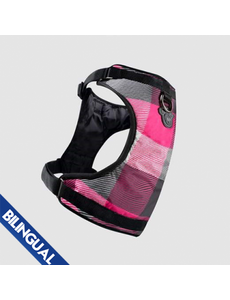 Canada Pooch Canada Pooch Everything Harness Pink Plaid  Large