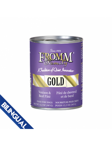 Fromm Family Pet Foods Fromm Venison & Beef Pâté Wet Dog Food 12.2oz