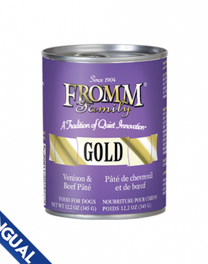 Fromm Family Pet Foods Fromm Venison & Beef Pâté Wet Dog Food 12.2oz