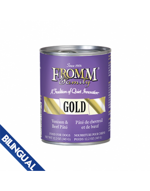 Fromm Family Pet Foods Fromm Venison & Beef Pâté Wet Dog Food 12.2oz