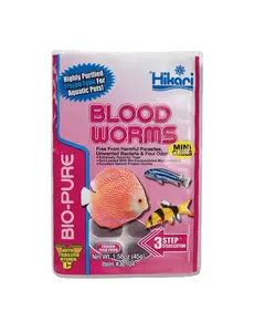 Hikari MINI Bloodworm Cube 1.58 Oz.