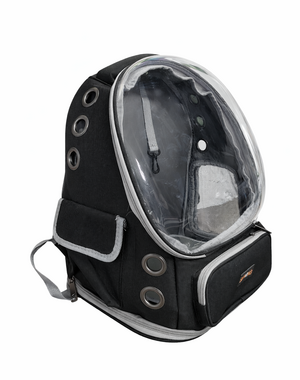 Burgham Simon's Simons Bubble Back Pack Cat Carrier Black