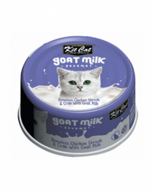 Kit Cat Kit-Cat Goat Milk Boneless chicken & Crab 70g