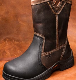 square toe met guard boots