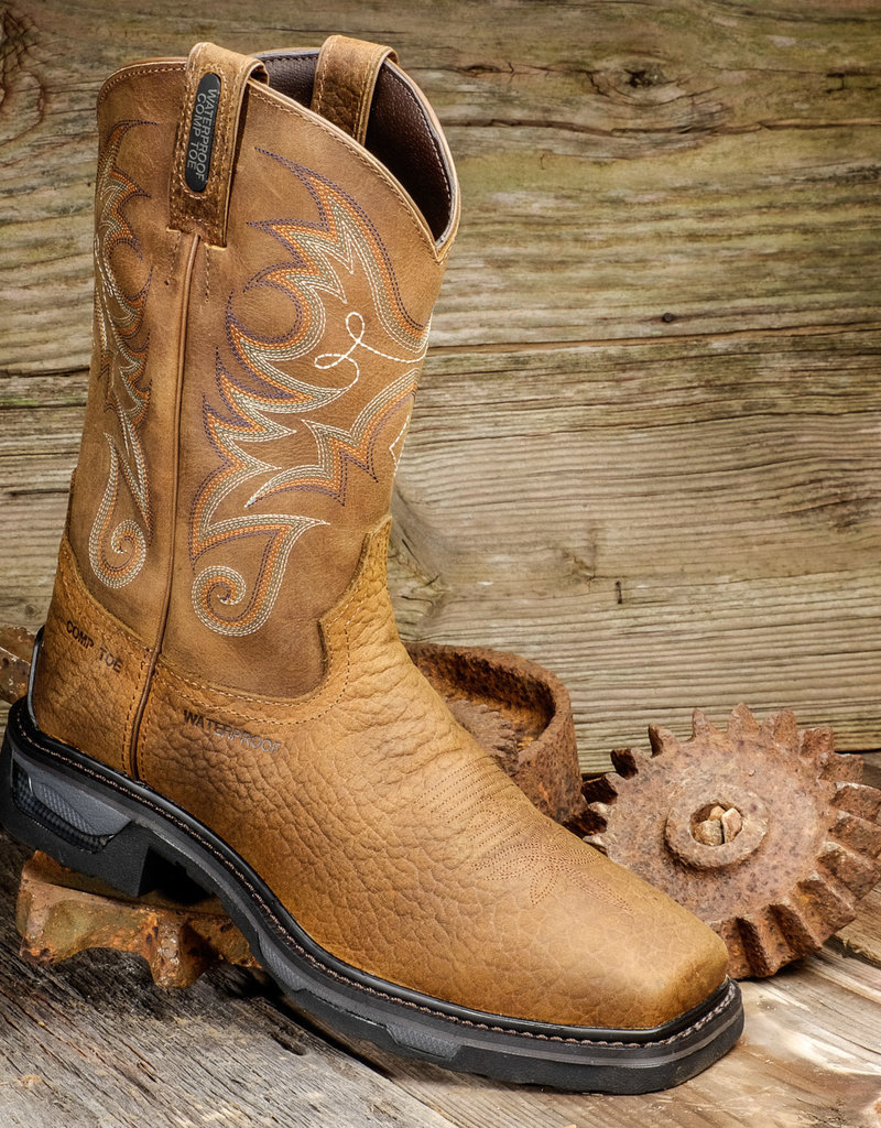 waterproof work cowboy boots