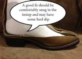 How Should A New Boot Fit? — Boyers BootnShoe