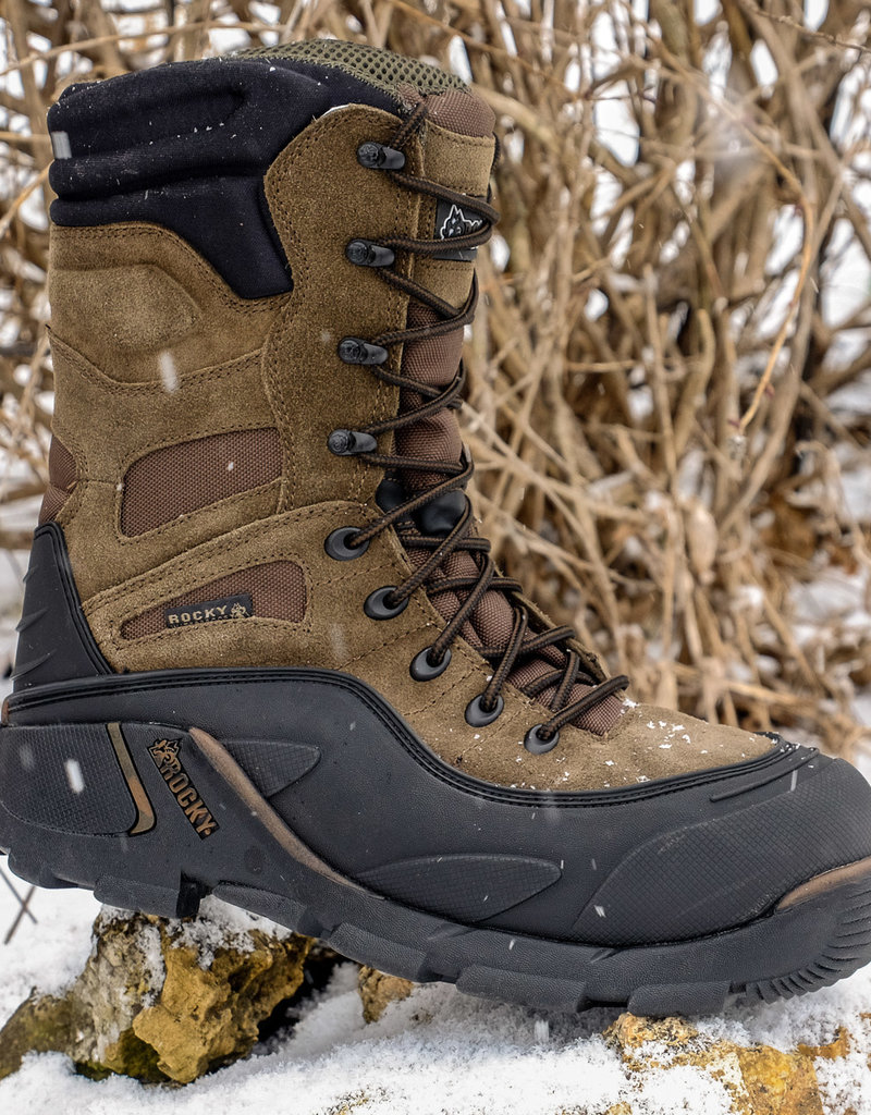 insulated square toe boots