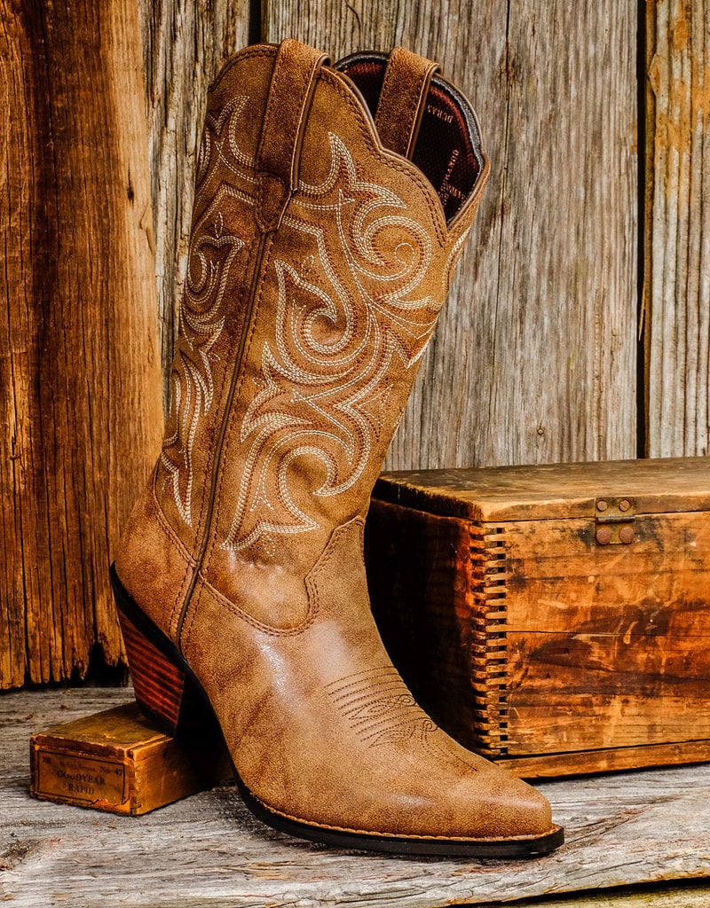 Scall-Upped Western Boots 
