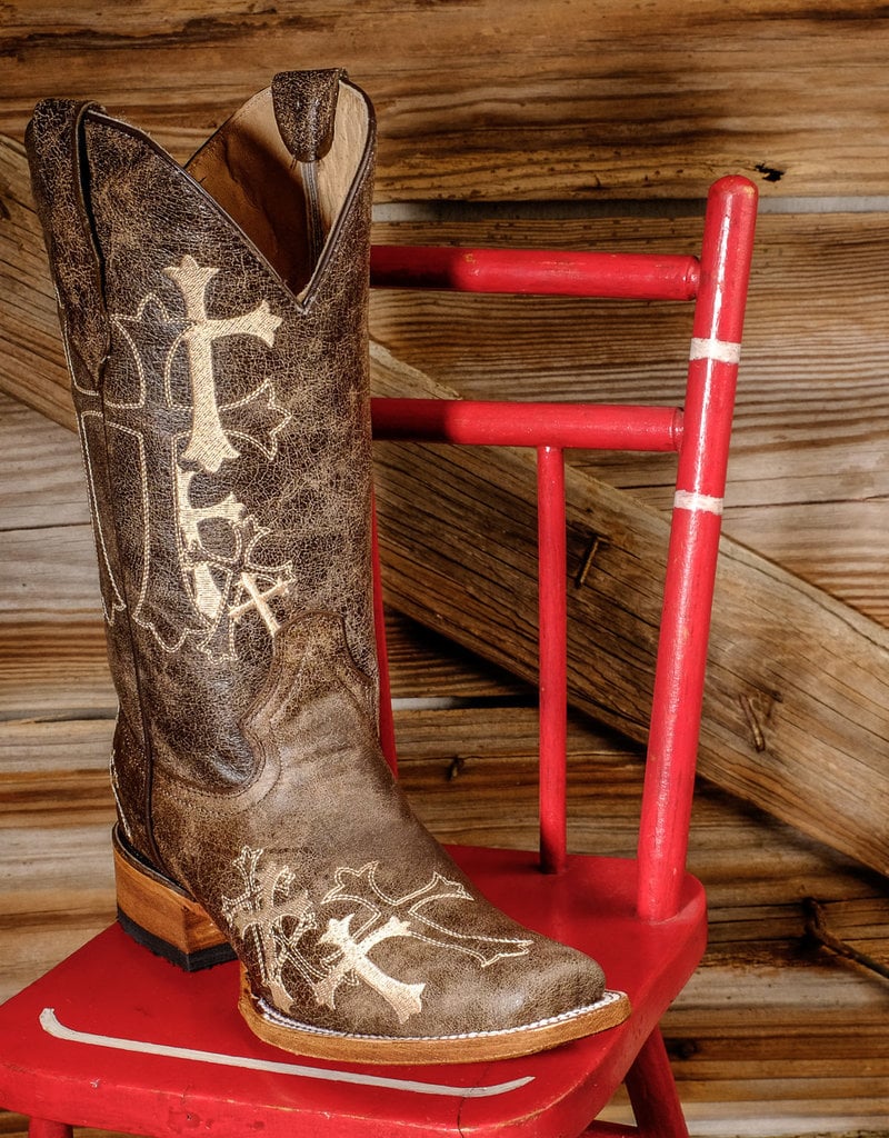 womens cowgirl boots with crosses