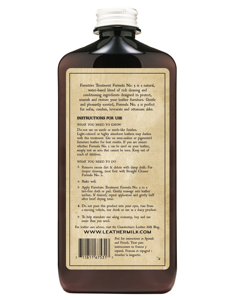 Chamberlain S Leather Milk Formula No 5 Furniture Treatment