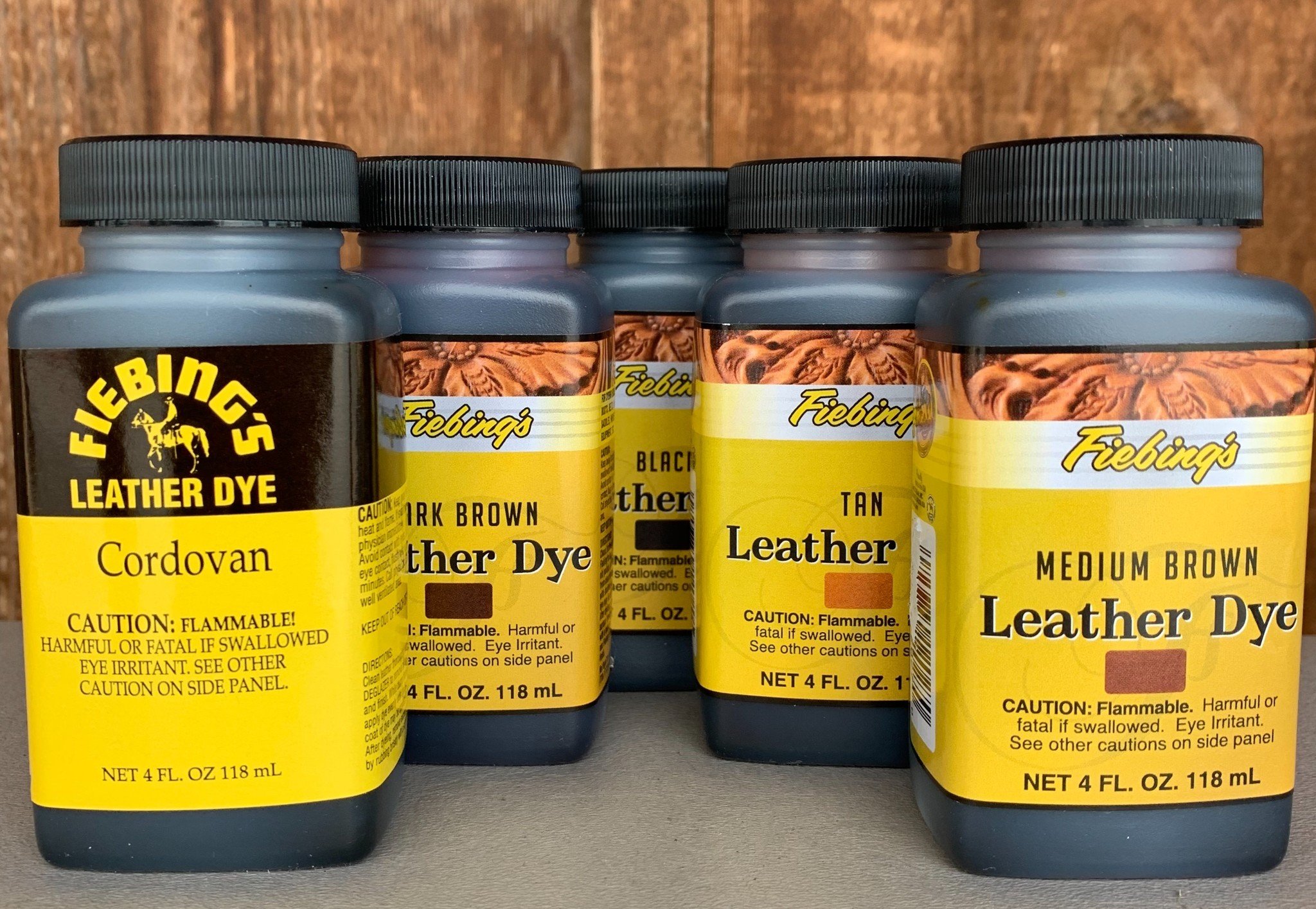 Fiebing's Leather Dye, Cordovan - 4 oz bottle