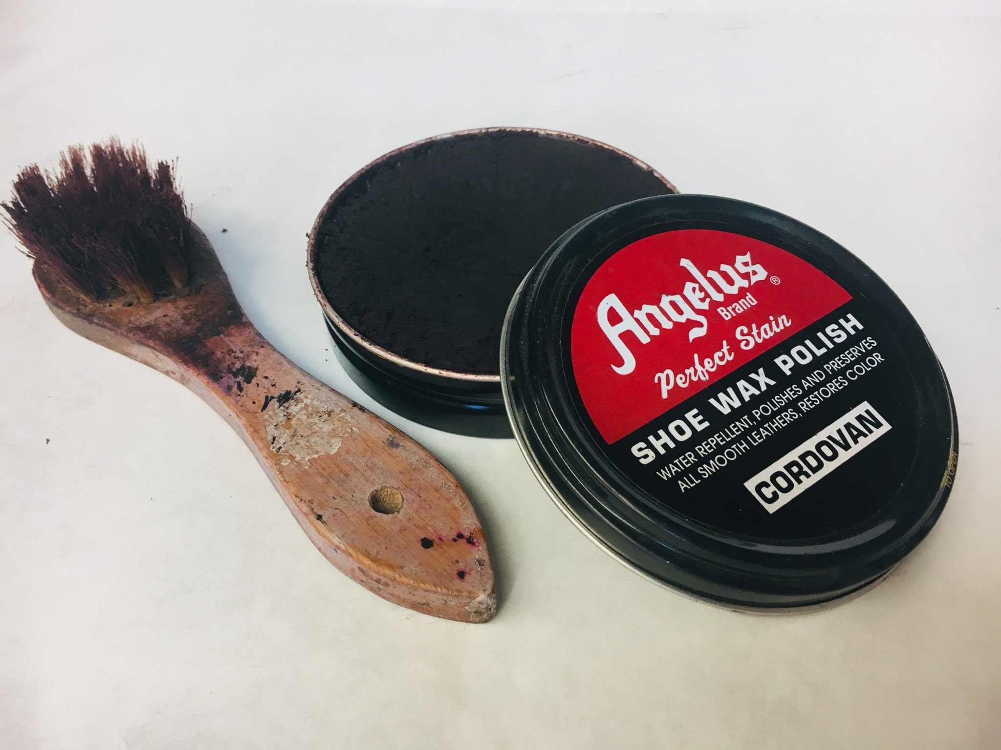 permanent black shoe polish