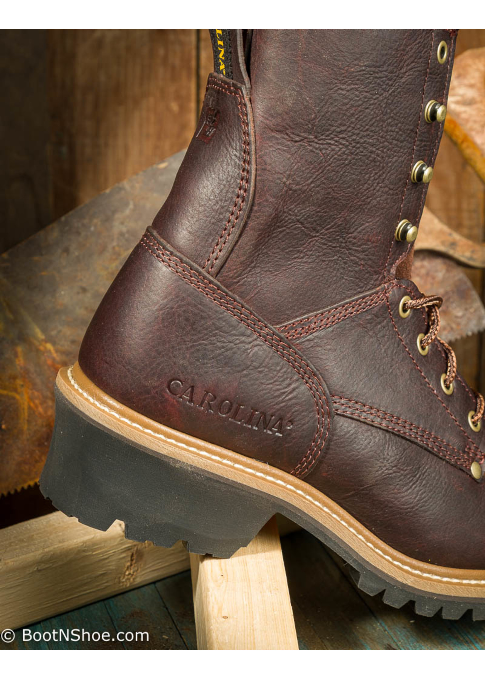 carolina elm steel toe boots