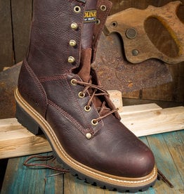 carolina 8 inch steel toe logger boots